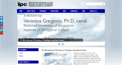 Desktop Screenshot of ipc-ateneo.org